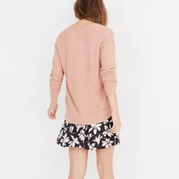 Madewell Kimball Pullover HEATHER ROSE Sweater - Picture 3 of 13